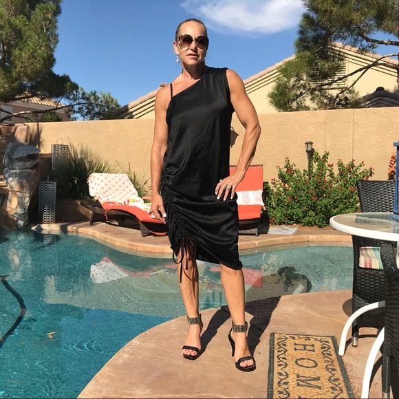 T Alexander Wang Asymmetrical designer Dress - Picture 4 of 8